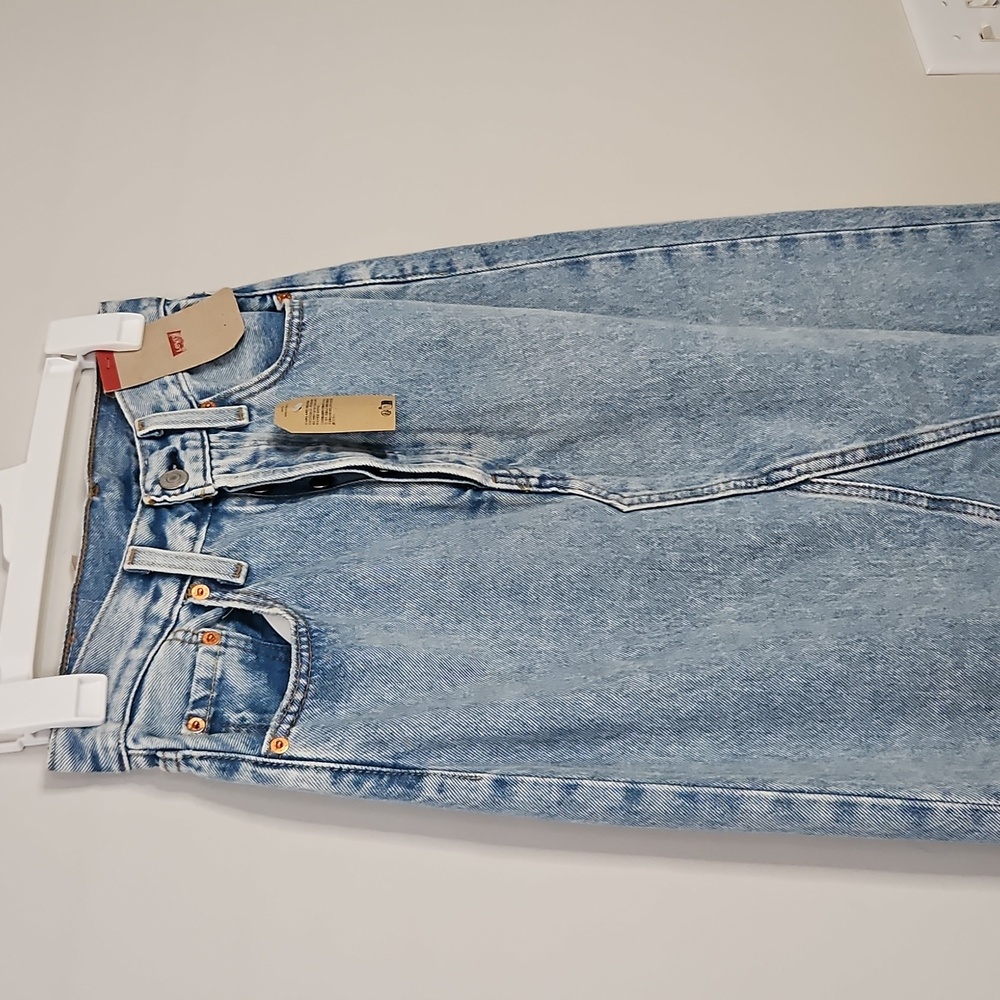 Levi's Light Blue Denim Maxi Skirt - Picture 4 of 12